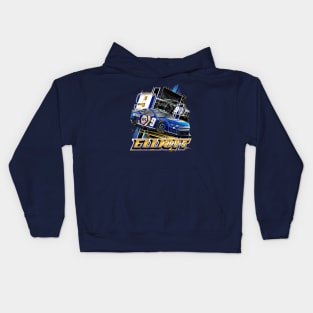 Chase Elliott Navy Car Kids Hoodie